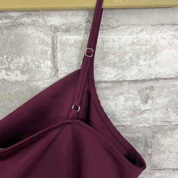 Express Purple Draped Cami - Picture 2 of 5